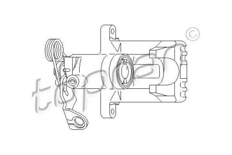 Гальмівний супорт TOPRAN TOPRAN / HANS PRIES 110285