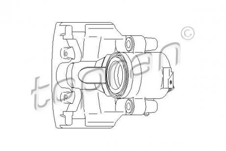 Суппорт гальмівний TOPRAN / HANS PRIES 110288