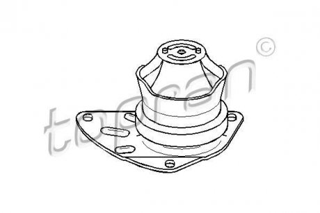 Подушка двигателя TOPRAN TOPRAN / HANS PRIES 110317