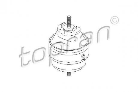 Опора двигуна L TOPRAN / HANS PRIES 110385 (фото 1)