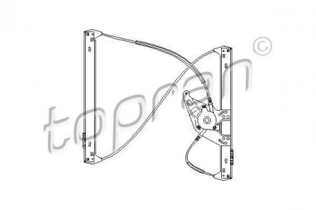Стеклоподъемник TOPRAN TOPRAN / HANS PRIES 110451