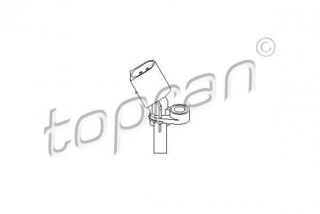 Датчик частоти обертання колеса TOPRAN TOPRAN / HANS PRIES 110606