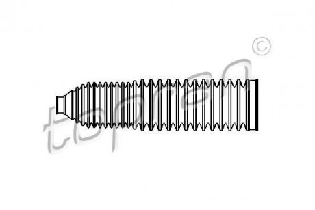 Пыльник рулевой рейки TOPRAN / HANS PRIES 110965 (фото 1)