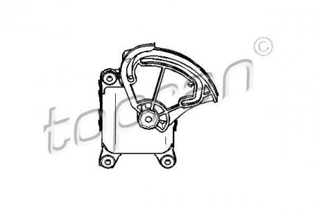 Регулювальний елемент, змішувальний клапан TOPRAN TOPRAN / HANS PRIES 111099
