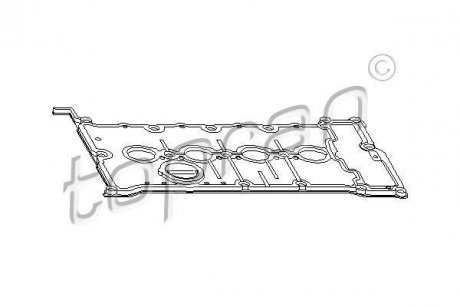 Прокладка клапанной крышки TOPRAN TOPRAN / HANS PRIES 111153