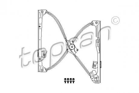 Стеклоподъемник TOPRAN TOPRAN / HANS PRIES 111271