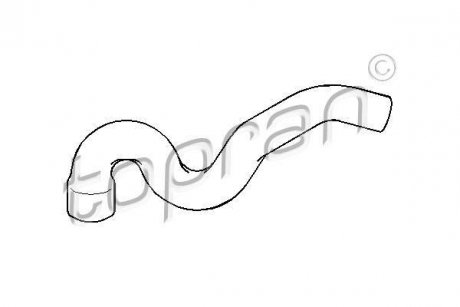 Патрубок резиновий системи охолодження TOPRAN TOPRAN / HANS PRIES 111549