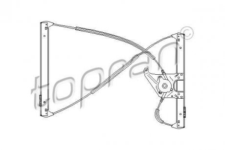 Подъемное устройство для окон TOPRAN / HANS PRIES 111 697