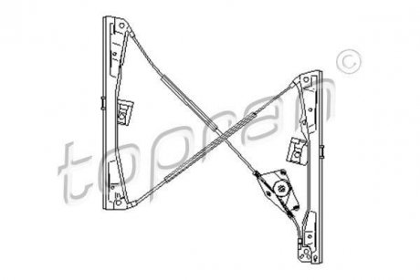 Стеклоподъемник TOPRAN TOPRAN / HANS PRIES 111705