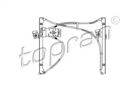 Стеклоподъемник TOPRAN TOPRAN / HANS PRIES 111708