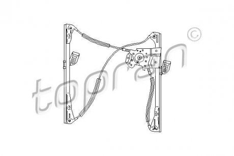 Стеклоподъемник TOPRAN TOPRAN / HANS PRIES 111709