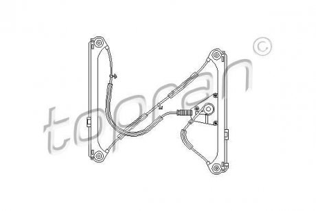 Стеклоподъемник TOPRAN TOPRAN / HANS PRIES 111713