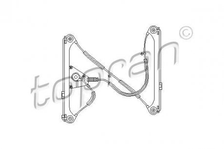 Стеклоподъемник TOPRAN TOPRAN / HANS PRIES 111714