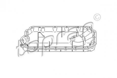 Масляный поддон TOPRAN TOPRAN / HANS PRIES 112023