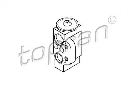Розширювальний клапан, кондиціонер TOPRAN TOPRAN / HANS PRIES 112306