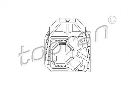 Подвеска, радиатор 112 410 TOPRAN TOPRAN / HANS PRIES 112410