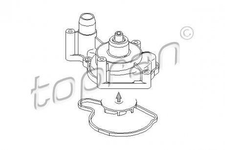 Насос води TOPRAN TOPRAN / HANS PRIES 113133