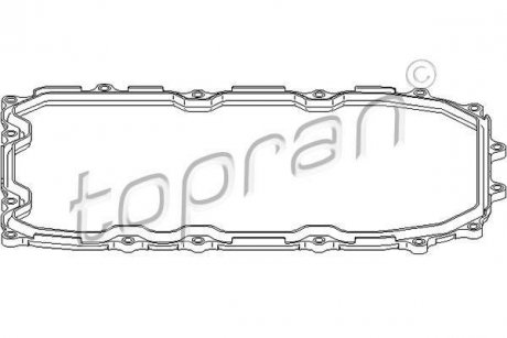 Прокладка, маслянного поддона автоматическ. коробки передач TOPRAN / HANS PRIES 113 393