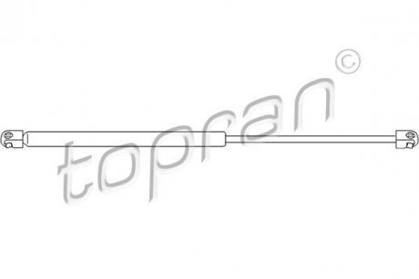 Пружина газова / приміщення для вантажу TOPRAN TOPRAN / HANS PRIES 200009