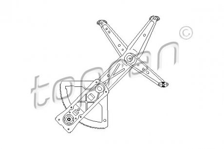 Стеклоподъемник TOPRAN TOPRAN / HANS PRIES 200044