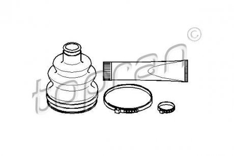 Комплект пылника, приводной вал 200 524 TOPRAN TOPRAN / HANS PRIES 200524