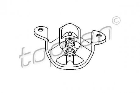 Подвеска, двигатель 201 399 TOPRAN TOPRAN / HANS PRIES 201399