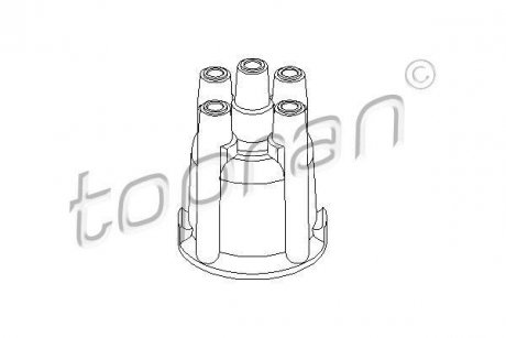 Крышка распределителя зажигания TOPRAN TOPRAN / HANS PRIES 201999