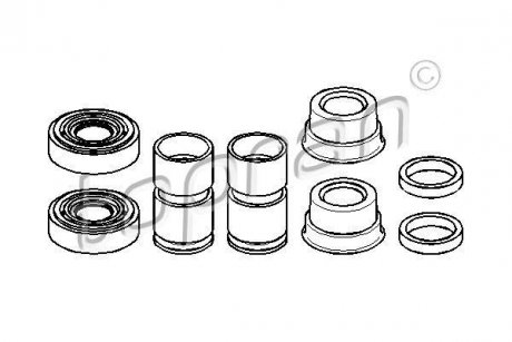 Ремкомплект тормозного суппорта TOPRAN TOPRAN / HANS PRIES 202444