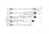 Проволока зажигания, набор TOPRAN TOPRAN / HANS PRIES 202517 (фото 1)
