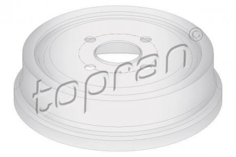 Гальмівний барабан TOPRAN TOPRAN / HANS PRIES 205238