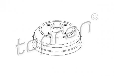 Гальмівний барабан TOPRAN TOPRAN / HANS PRIES 205485