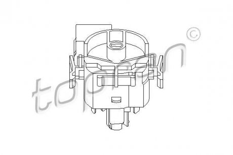 Перемикач запалення TOPRAN TOPRAN / HANS PRIES 205656
