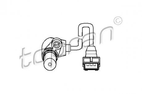 Датчик положения коленчатого вала TOPRAN / HANS PRIES 205887