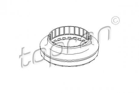 Подшипник качения, опора стойки амортизатора TOPRAN TOPRAN / HANS PRIES 206450