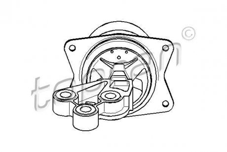 Подушка двигуна TOPRAN TOPRAN / HANS PRIES 206576