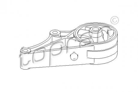 Подушка двигателя TOPRAN TOPRAN / HANS PRIES 206579
