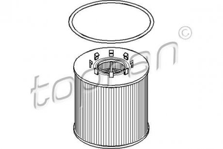 Фільтр масла TOPRAN TOPRAN / HANS PRIES 207012