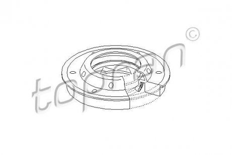 Ущільнююче кільце, дифференціал TOPRAN TOPRAN / HANS PRIES 207 320