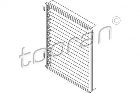 Фильтр воздуха (салона) TOPRAN TOPRAN / HANS PRIES 207481