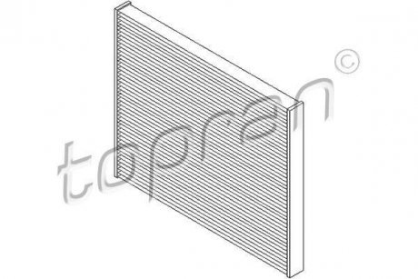 Фільтр салону TOPRAN TOPRAN / HANS PRIES 207624
