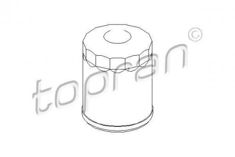 Фильтр масла TOPRAN TOPRAN / HANS PRIES 300029