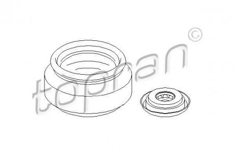 Опора стійка амортизатора TOPRAN TOPRAN / HANS PRIES 300355