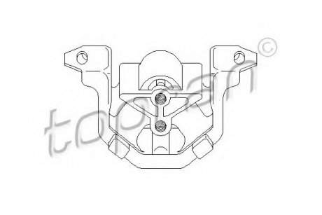 Подушка двигателя TOPRAN TOPRAN / HANS PRIES 301528
