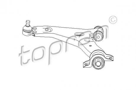 Важіль незалежної підвіски колеса TOPRAN TOPRAN / HANS PRIES 301585