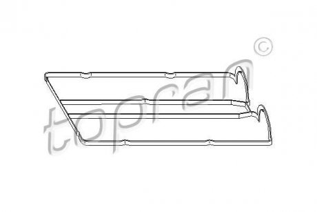 Прокладка клапанной крышки TOPRAN TOPRAN / HANS PRIES 301878