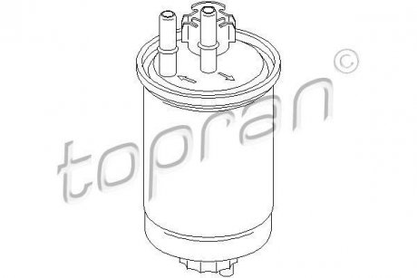 Фильтр топлива TOPRAN / HANS PRIES 302129 (фото 1)