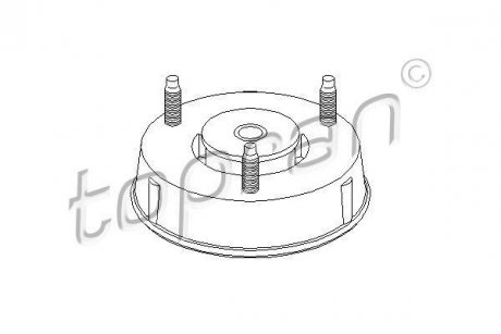 Опора стойка амортизатора TOPRAN TOPRAN / HANS PRIES 302358