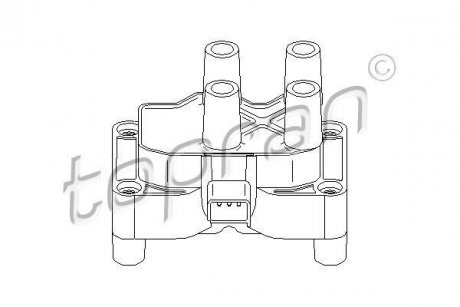 Катушка воспаления TOPRAN TOPRAN / HANS PRIES 302444