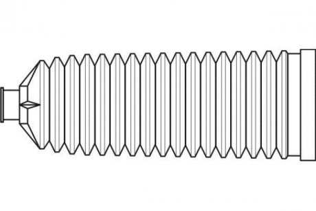 Пыльник рулевой рейки TOPRAN TOPRAN / HANS PRIES 302748