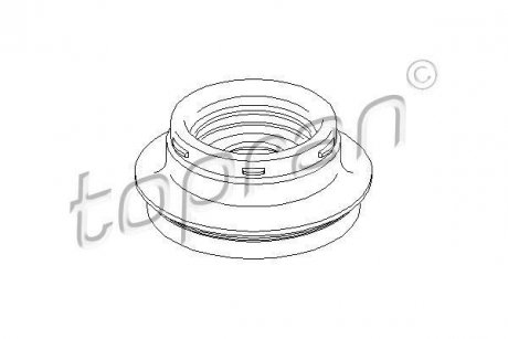 Подшипник качения, опора стойки амортизатора TOPRAN / HANS PRIES 304 044